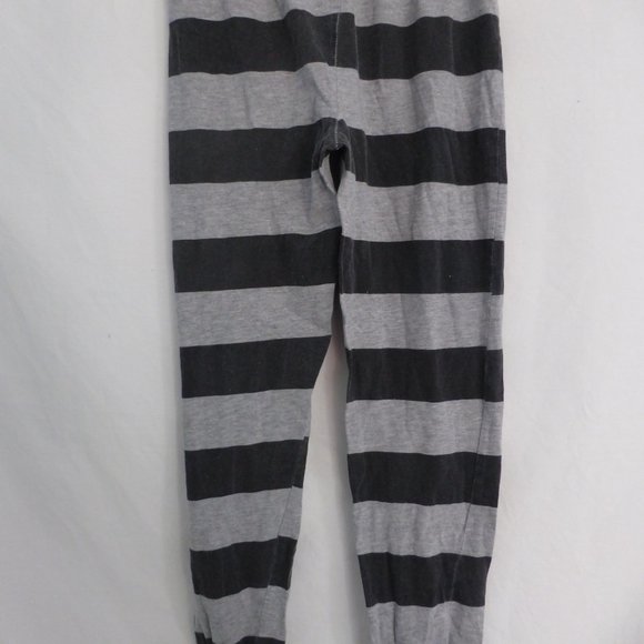 GEORGE, grey & black striped pajama pants, medium - Picture 3 of 5